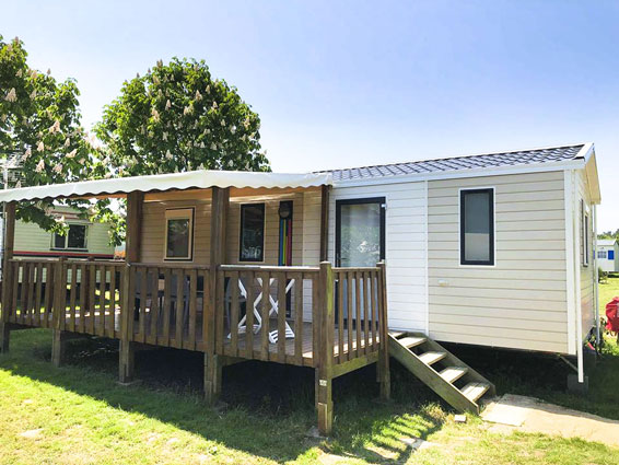 achat mobil home camping Vendée