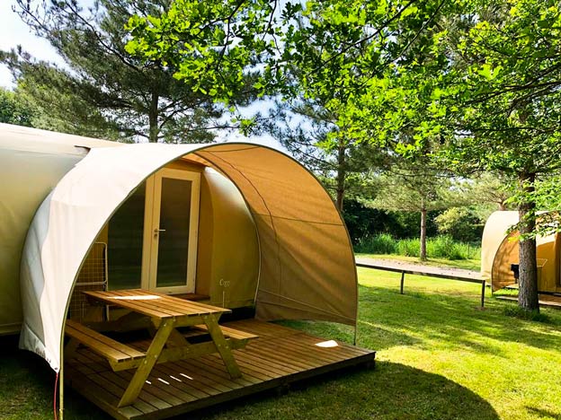 parc pour se placer camping Vendée
