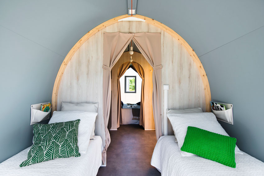 intérieur Cocorico insolite camping pré étang