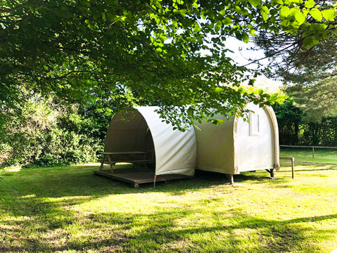 tente cocorico insolite camping Vendée