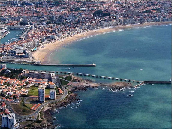 vue panoramique sables Olonne près camping Vendée