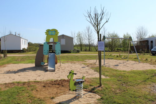 balançoire en camping Vendée