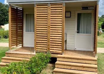 camping avec sanitaire privé sur emplacement vendée