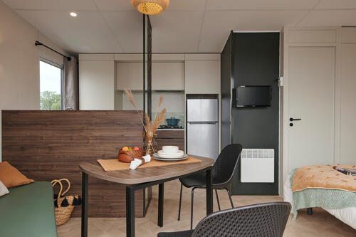 plan mobil home prenium bord d'étang